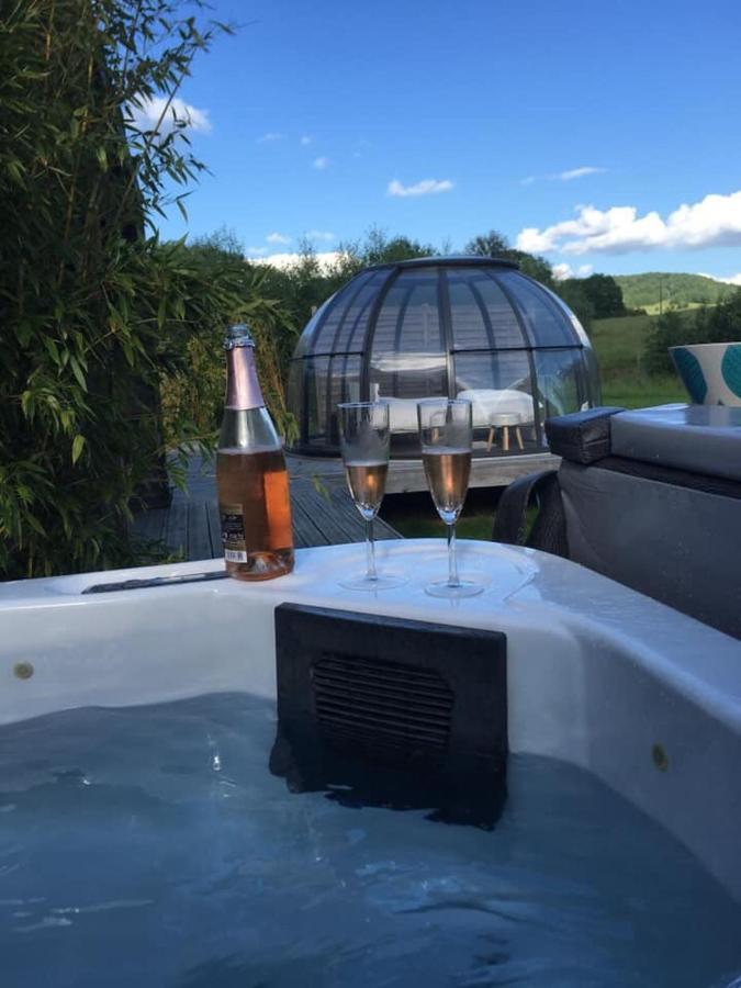 Les Nuits Insolites De La Mothe - Hebergement En Bulle Ou Tiny House Avec Spa Privatif Outremecourt Luaran gambar