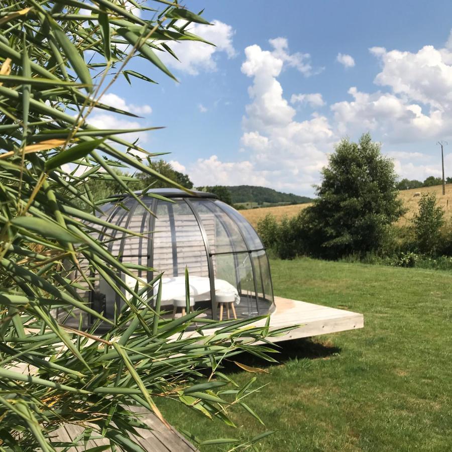 Les Nuits Insolites De La Mothe - Hebergement En Bulle Ou Tiny House Avec Spa Privatif Outremecourt Luaran gambar